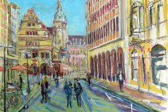 „Leipzig - Blick zum Markt"